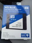 Sata hårddisk 2.5" 500GB