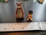 Mowgli och Baloo figurer Djungelboken