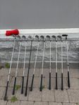 10 st GOLFKLUBBOR MIZUNO