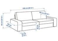 Kivik soffa Ikea
