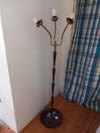 Trearmad golvlampa 