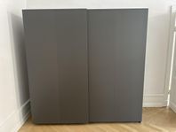 Säljes snarast! l Pax garderob Hasvik 209x66x202