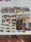 Wobbler drag spinnare jiggar