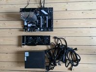 Diverse datorkomponenter 