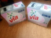 Helt nytt flytande tvättmedel 7,5 l,Via Proffesional 2 st