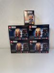 Lego Star Wars 5st brickheadz oöppnade