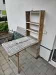 (Vägghängt) utebord skänkes.
