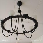 Taklampa belysning och stearinljus. 2 st