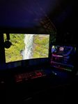 Gamingdator och skärm