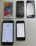 Flera iPhones – Fungerande & utloggade, vissa defekta