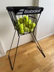 Babolat bollkorg i svart metall