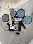 Instrumentset till Rock Band (Xbox 360)