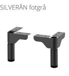 silverån fot grå - ny i kartong