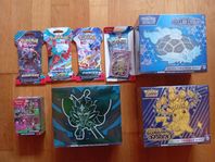 Pokemon - elite trainer boxes, blisters & sealed packs