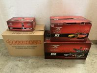 Stort SCX bilbanepaket med många bilar 