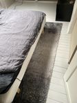 Matta grå/vit 230x160