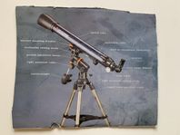 Celestron AstroMaster 90 EQ med motor – komplett