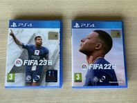 FIFA 2022 och 2023 PS4