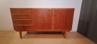 Vintage sideboard / mediamöbel i teak, ev leverans