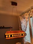 Äldre Kökslampa i teak 