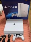 Knappt använd PS4 Pro + oöppnad ONYX Kontroll (värde 759k