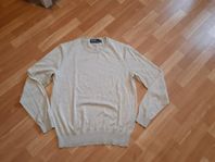 ny Beige polo ralph lauren merinoull kashmir m tröja 