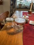 Konserveringsglas/ glasburkar,  Surte