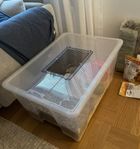 Hamsterbur med tillbehör