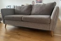 2-sitssoffa County grå