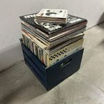 Vinylskivor i drickaback