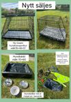 Hundtransportbur och tillbehör