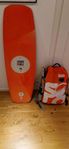 kite package liquid force - kite 9kvm + bräda + bar