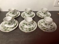 Kaffeservis, Scherzer Bavaria Germany, 18 delar. Servis