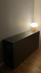 IKEA EKET skåp med dörrar – mörkgrå, 70x70 cm