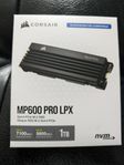 Corsair MP600 PRO LPX 1TB M.2 SSD för PC och PlayStation 5