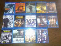 Bluray filmer 14st. i nyskick