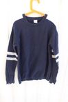 POP långärmad marinblå sweatshirt stl 146-152 Nyskick!