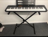 Piano keyboard med piano Stand och stol