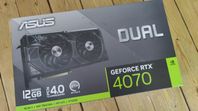Asus GeForce RTX 4070 Dual 12gb
