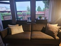 Soffa från mio, mörkbrun