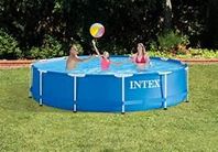 Pool Intex 366-76 med sandfilter pump och tillbehör