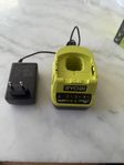 Ryobi laddare One+ HELT NY