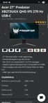 Acer predator 270hz 