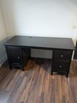 Skrivbord HEMNES svart