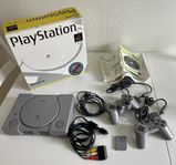 Sony PlayStation 1 – Komplett paket i mycket fint skick