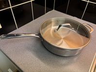 Traktörpanna 26 cm (rostfritt stål)