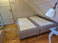 2 stk SKÅRER ikea 90+90 resårbottnar