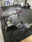 Gymgolv 1X1 m, totalt 15 m2, tjocklek 10 mm