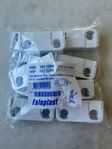 10pack rörklämmor Falu Snap dubbel 18/22 mm 60cc a-mått 9