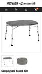 Camping bord